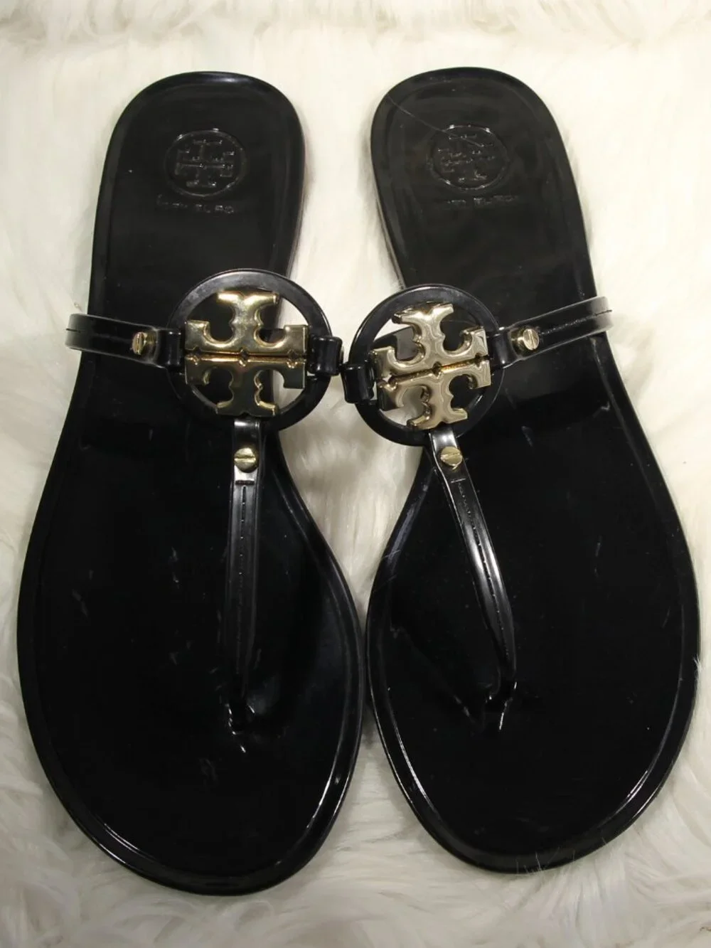 Tory Burch Mini Miller Women's Flat Thong Sandal Size 9 US *Read Description